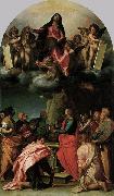 Andrea del Sarto Assumption of the Virgin painting